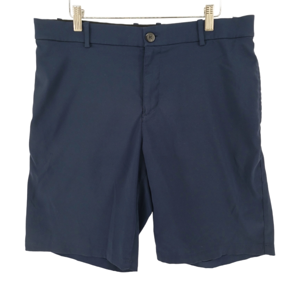 Nike Dri Fit Golf Short Flat Front Size 34 in Navy